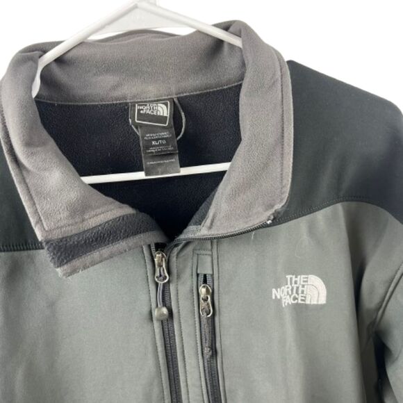 The North Face Men Apex Bionic Gray & Black Colorway Full Zip Jacket Size XL - Picture 2 of 6